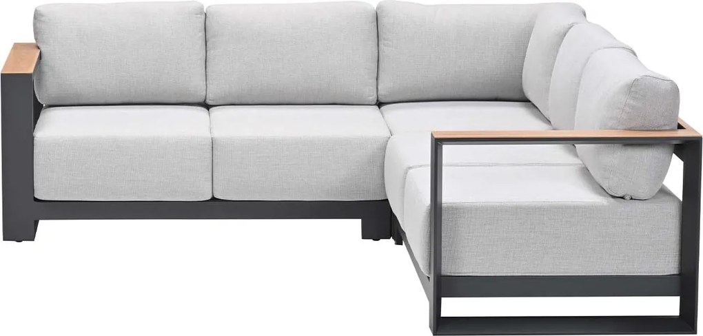Garden Impressions Malakka loungebank 3-delig - light teak look