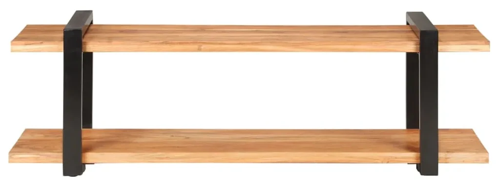 vidaXL Tv-meubel 130x40x40 cm massief acaciahout
