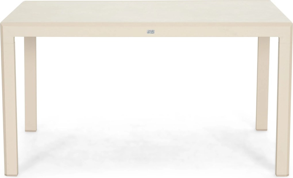 Dining Tuintafel rechthoekig uitschuifbaar 140/240x90 cm Zand/Beige Presto Montaro