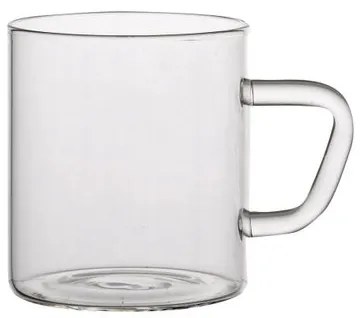Glas met oor, hittebestendig, 190 ml
