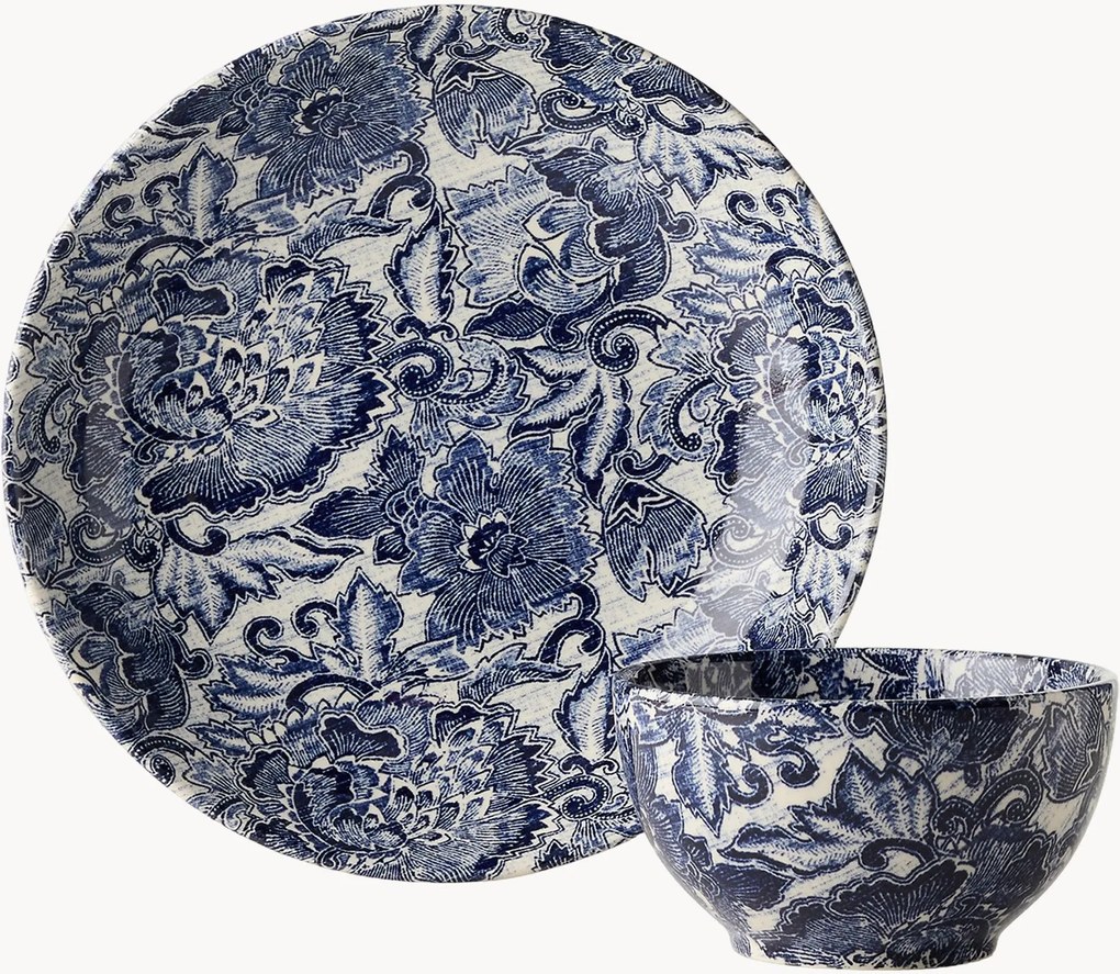 Ontbijtset Faded Peony, 2-delig