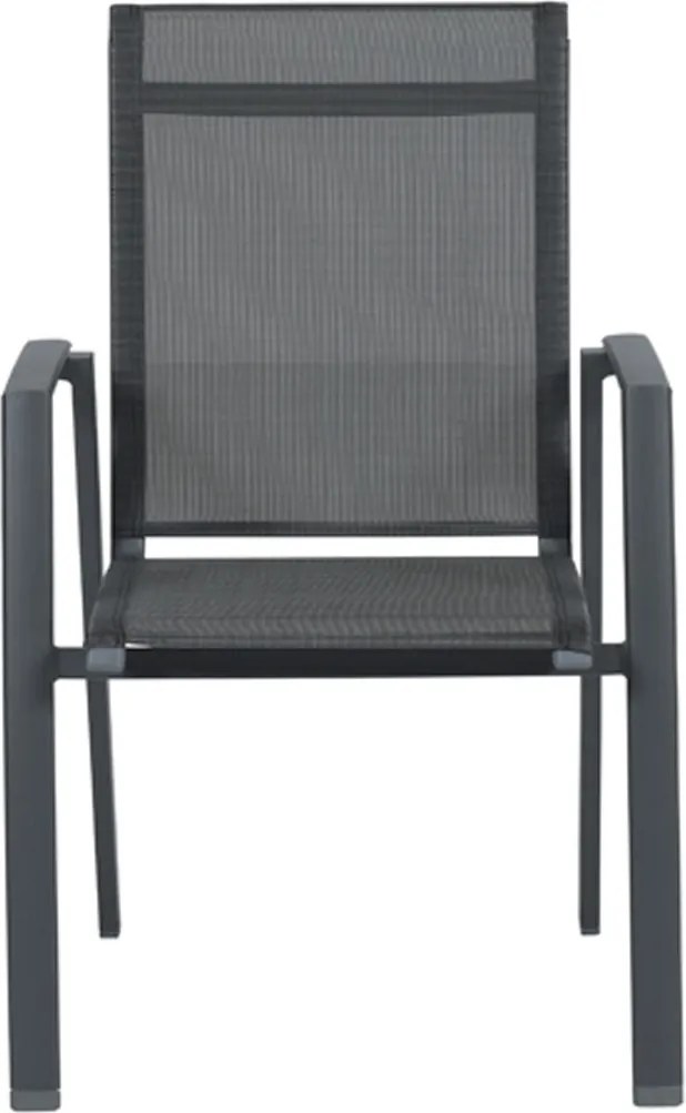 Santana dining tuinstoel - donker grijs
