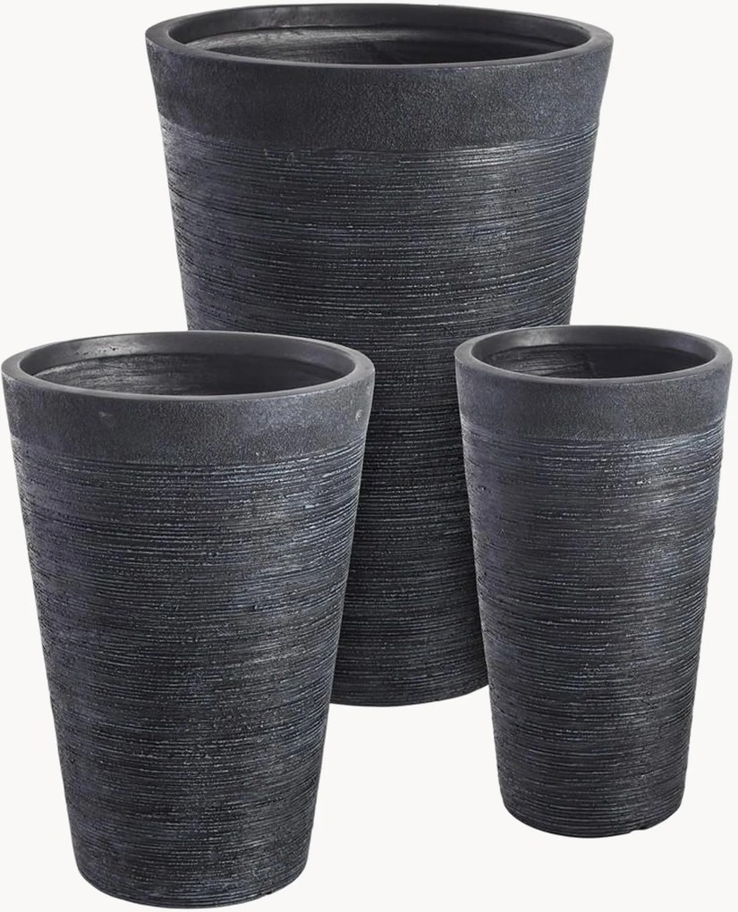 Outdoor plantenpotten Graffiti, 3-delig