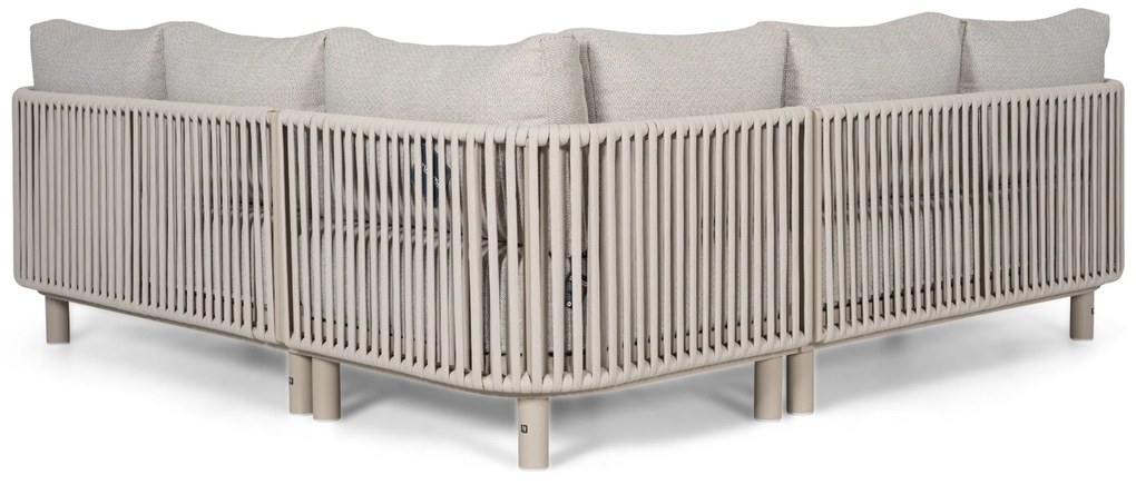 Hoek loungeset 5 personen Rope Zand/Beige Lifestyle Garden Furniture Solento