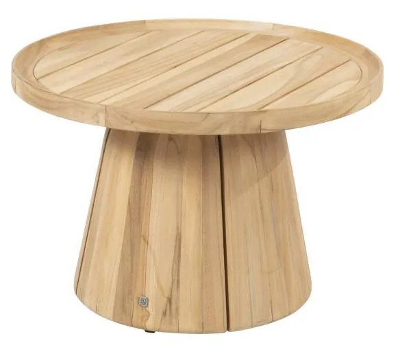 4 Seasons Outdoor Pablo teak tafel Ø 60 x 40 cm SALE Loungetafel weerbestendig