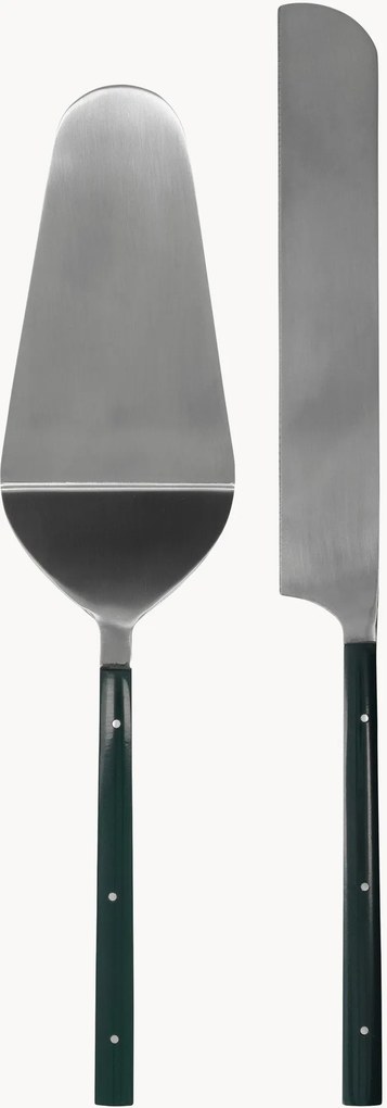 Handgemaakte taartschepjes Lata, 2-delig