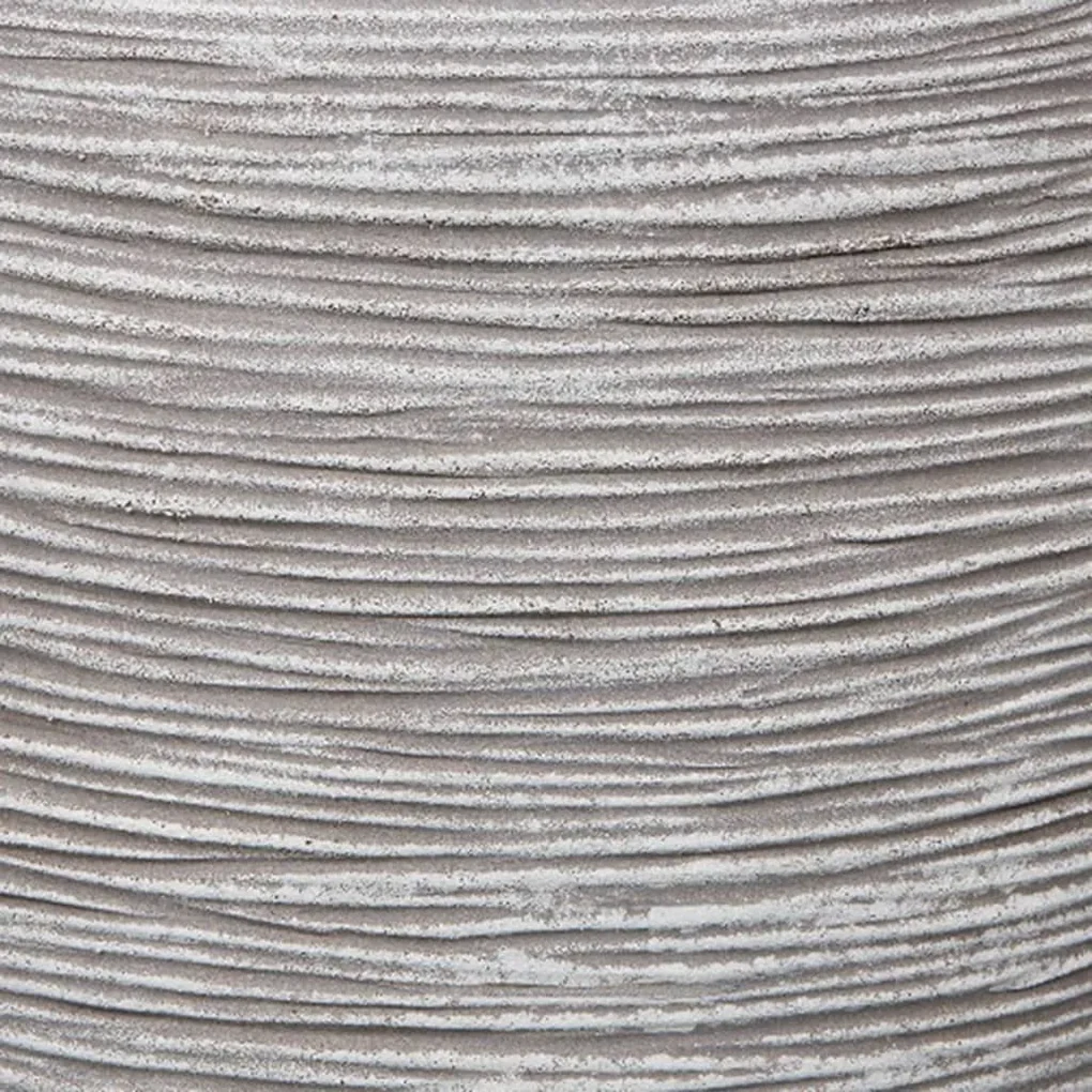 Capi Bloempot Nature Rib 35x34 cm ivoorkleurig KOFI932