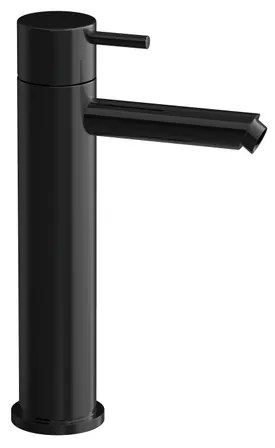 Hotbath COBBER Wastafelmengkraan zonder waste Gepolijst zwart PVD CB003MSPBP
