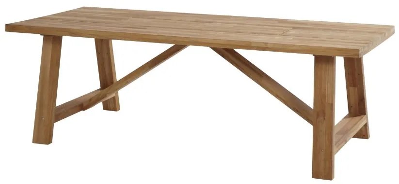 4 Seasons Outdoor | Icon tafel 240 cm  Tuintafel    houtkleur weerbestendig