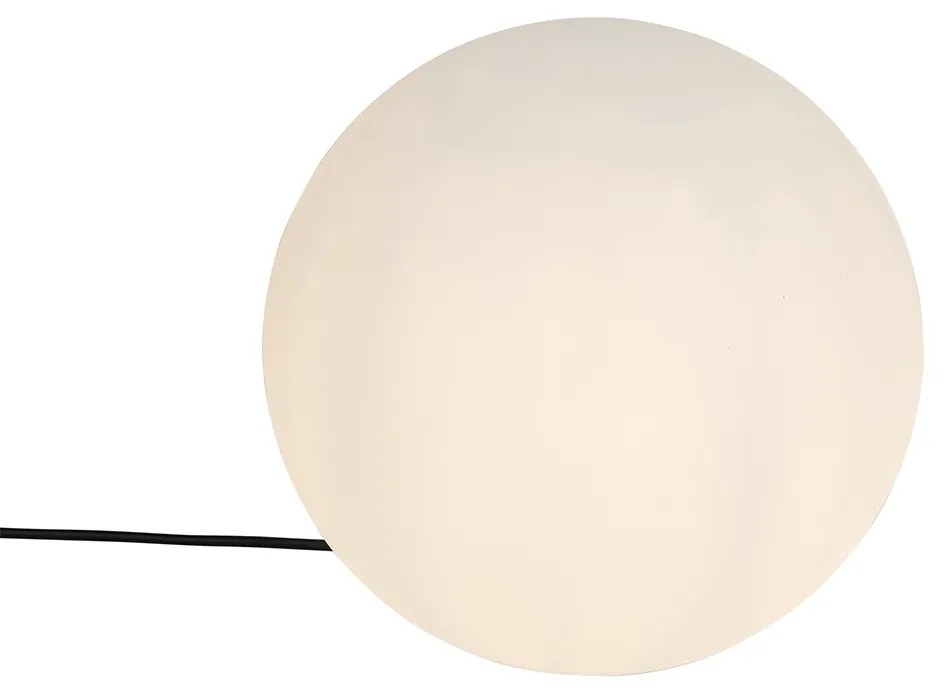 Smart buitenlamp met dimmer wit 35 cm IP65 incl. LED - Nura Modern E27 IP65 Buitenverlichting bol / globe / rond