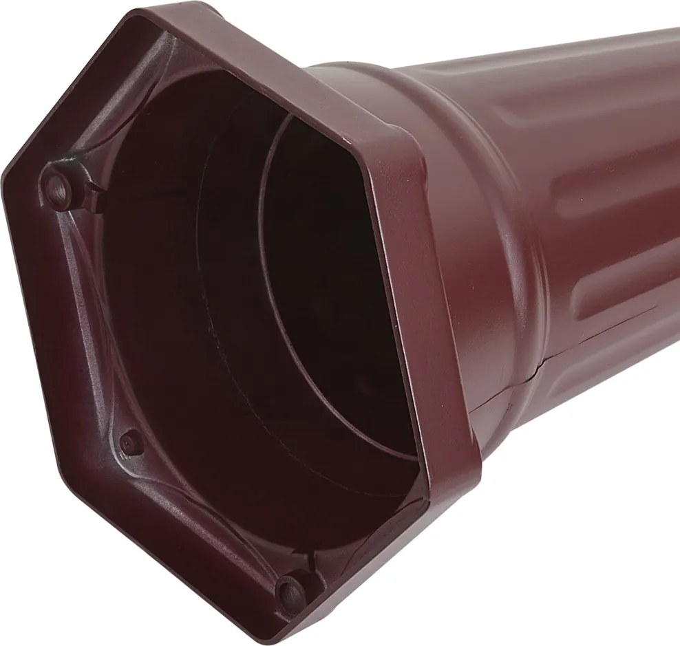 Klassieke buitenlantaarn donker rood 213cm IP44 - Havana