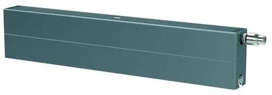 Stelrad Planar Style Plinth paneelradiator 20x160cm type 33 1469watt 6 aansluitingen Staal Wit glans 251023316