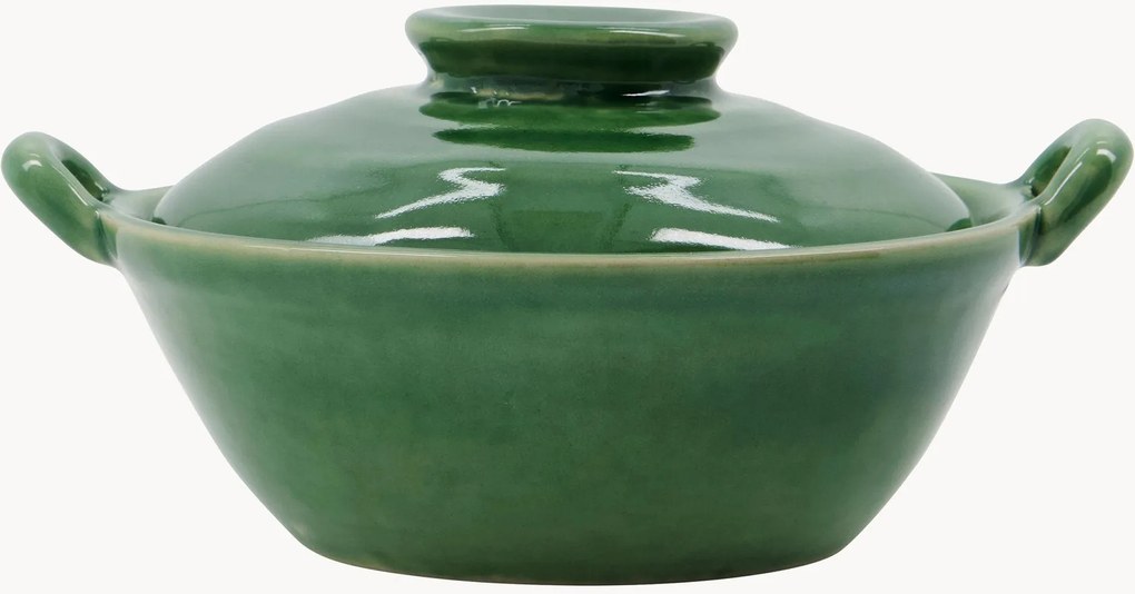 Handgemaakte pot Diva met deksel