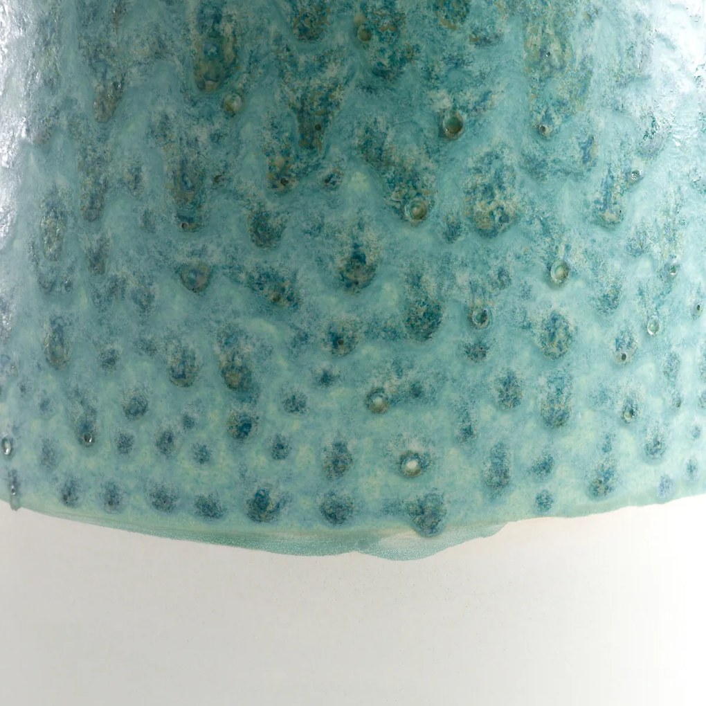 Tweekleurige vaas van geglazuurd aardewerk, DOLO