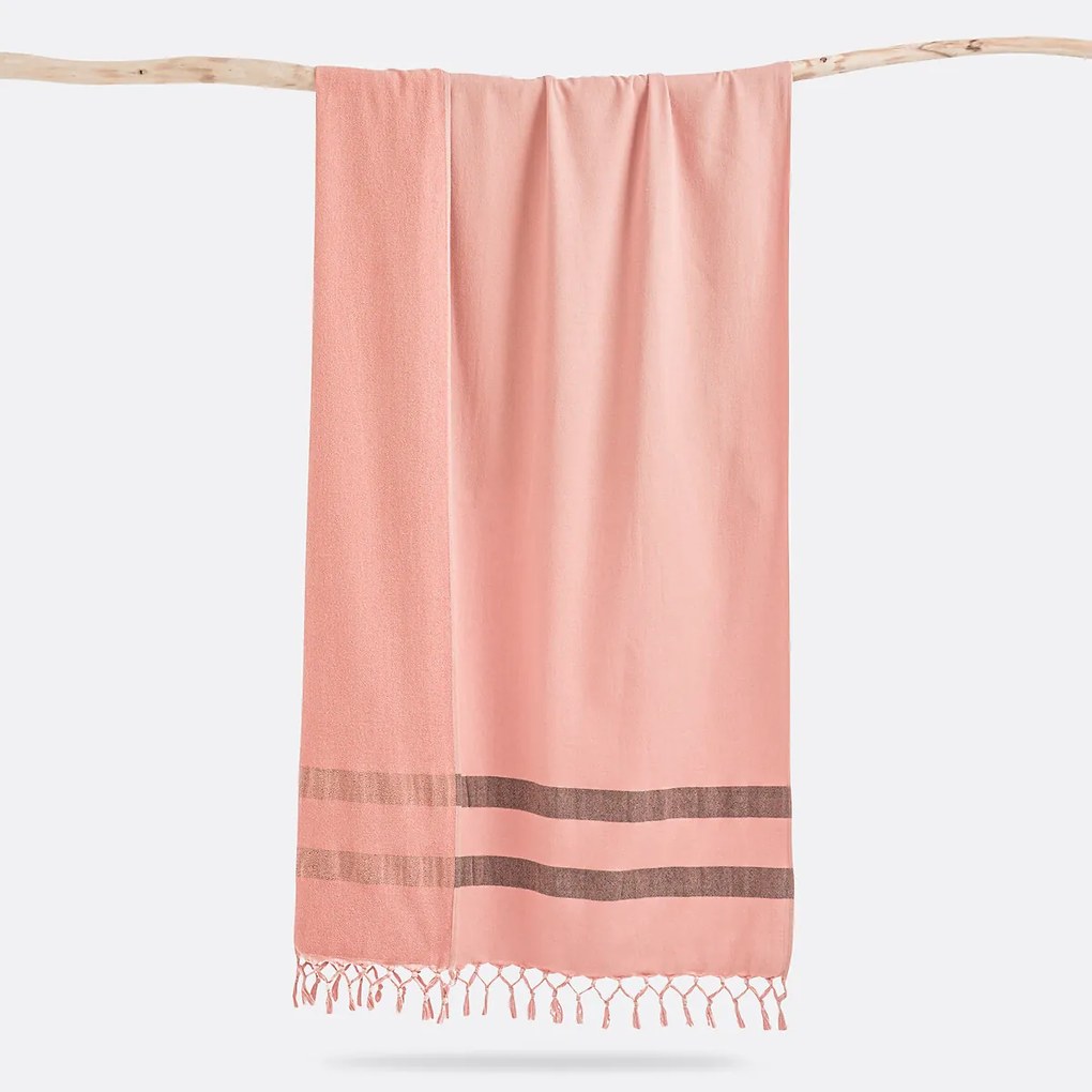 Fouta XL bio katoen, badstof voering, Antalya