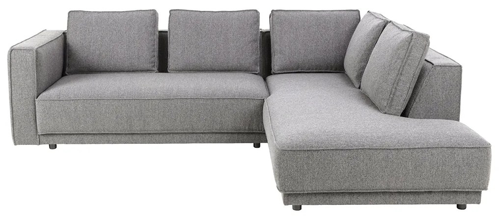Hoekbank Grijs Boucle Hoek Rechts