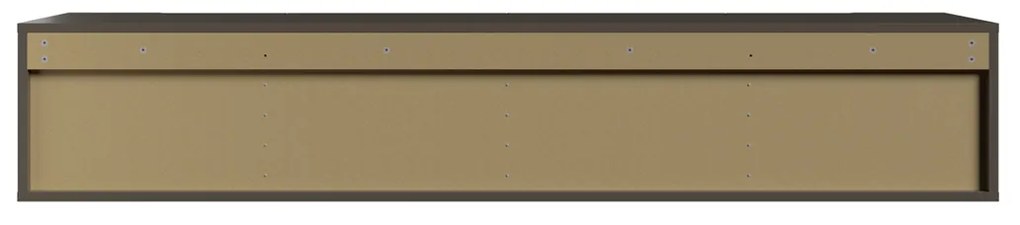 Hangend Tv-meubel Taupe 194 Cm - 194x35.5x35cm.