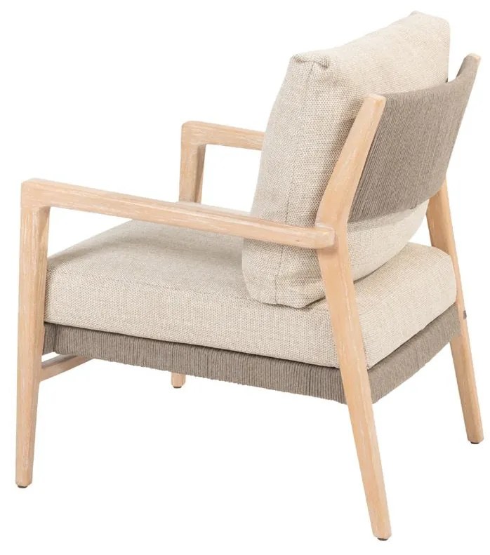 4 Seasons Outdoor Julia low dining chair3 Tuinstoel beige weerbestendig