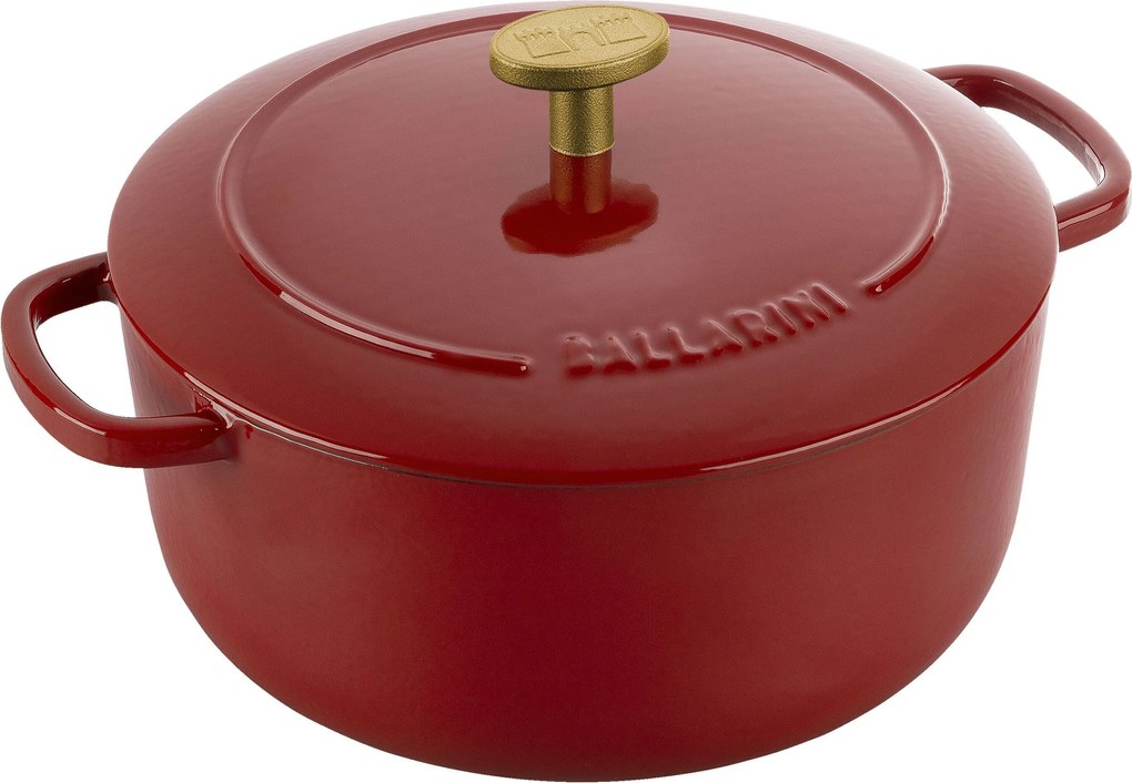 BALLARINI Bellamonte Cocotte 20 cm / 2,5 l, Rond, Rood - Bellamonte - BALLARINI