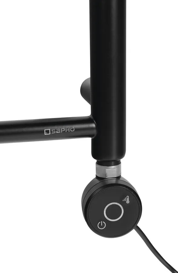Sapho Wicher thermostatisch verwarmingselement zwart mat 600W