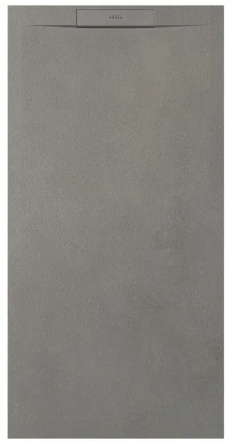 Zenon Essenza West Douchebak - 120x100cm - antislip - antibacterieel - mineraalmarmer - rechthoek - Ego Greige (taupe) SW1182557 / SW1212353