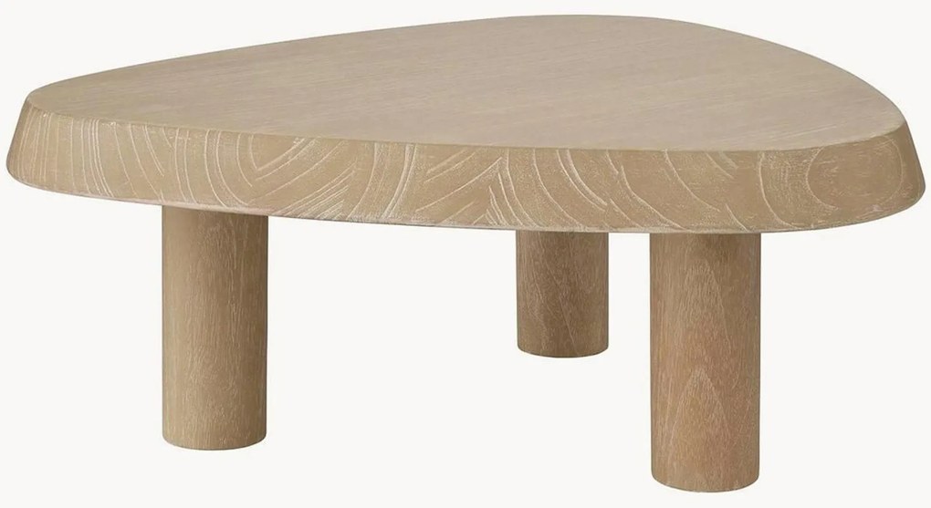 Salontafel Briël van Mindi-hout in organische vorm