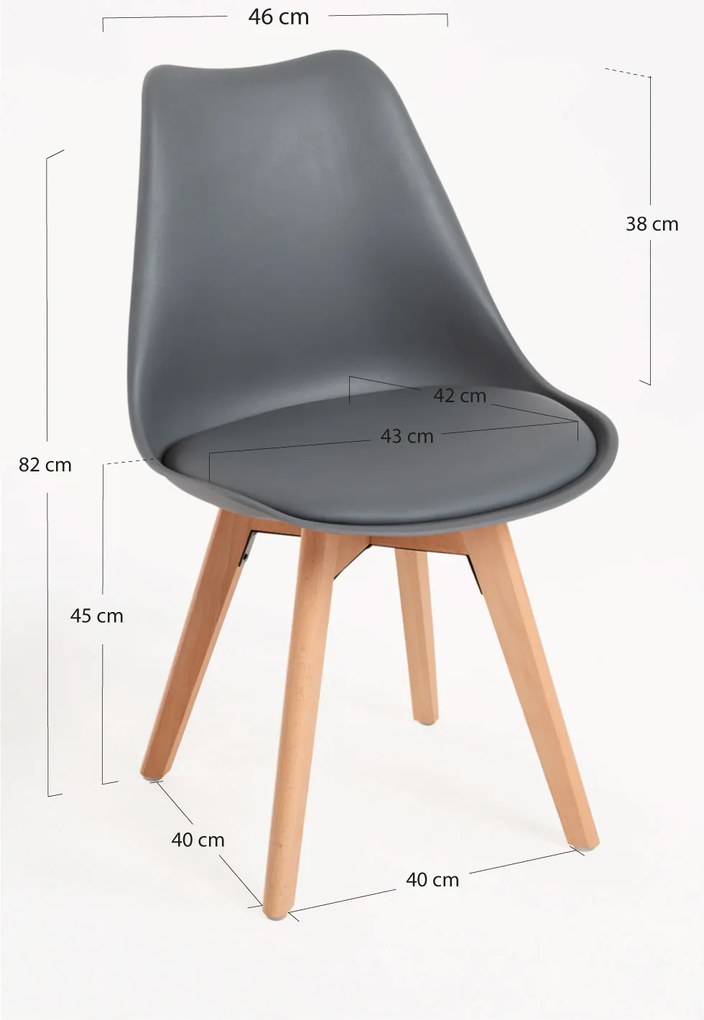 Set 6 Synk Basic Stoelen