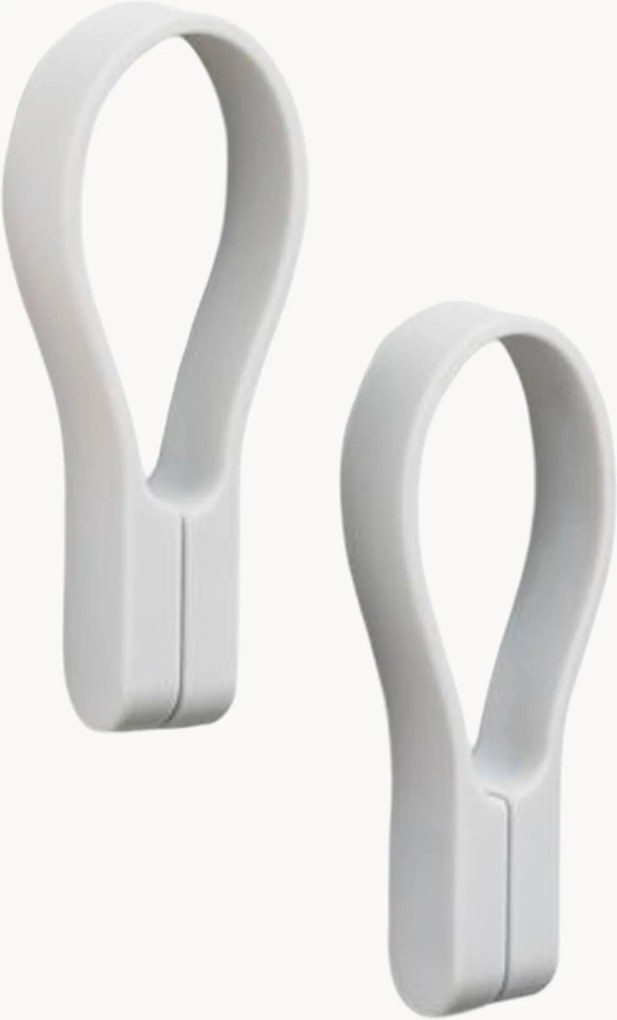 Magnetische handdoekhouders Loop van silicone, 2-delig