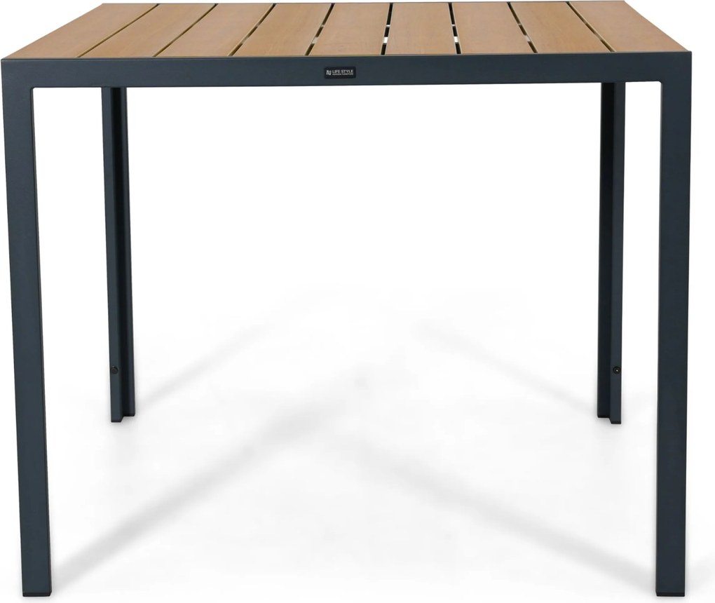 Tuinset 2 personen 909 cm Aluminium Grijs Lifestyle Garden Furniture Vivaro/Creta