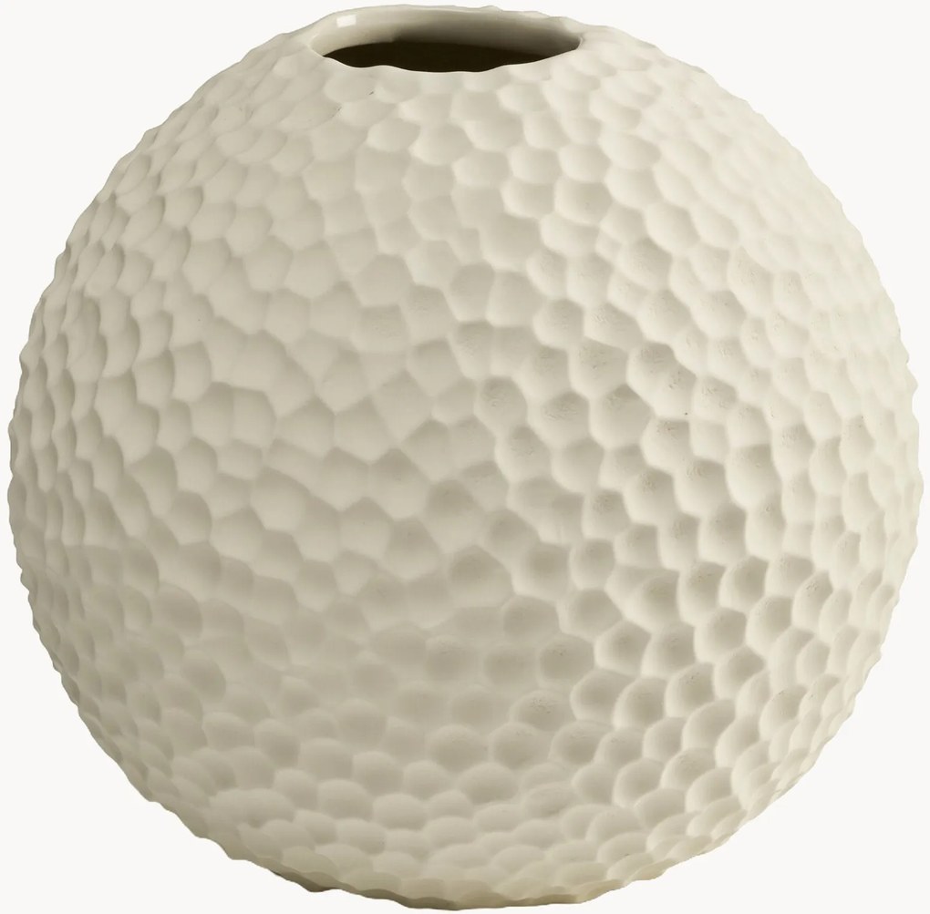 Handbeschilderde bolvormige vaas Kaia Linnen