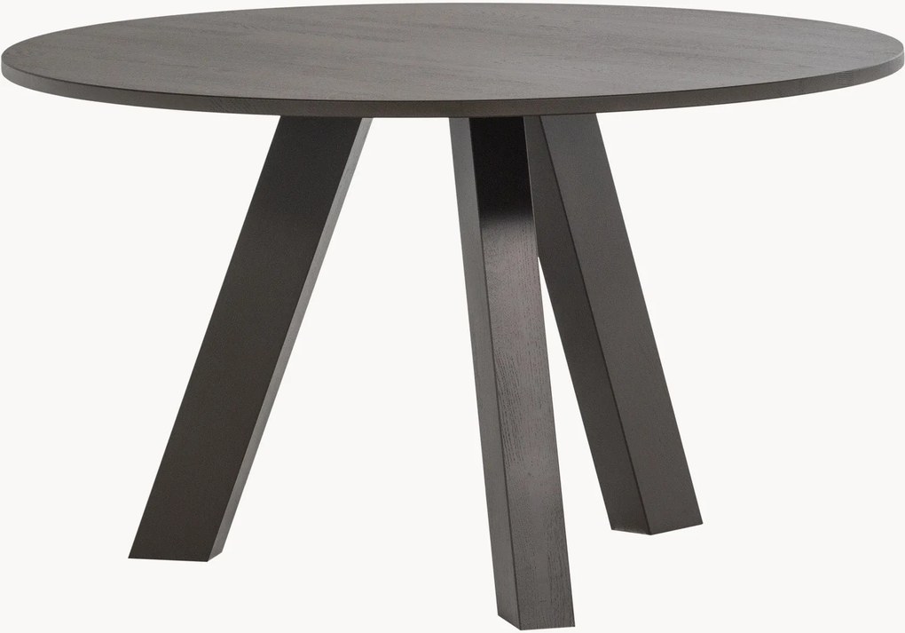Ronde eettafel Rhonda van eikenhout