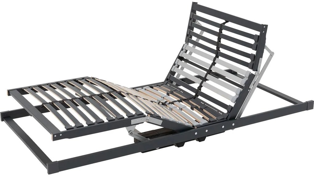 Goossens Basic Lattenbodem Base, Lattenbodem inzet 28 lats 120 x 220 cm electrisch verstelbaar