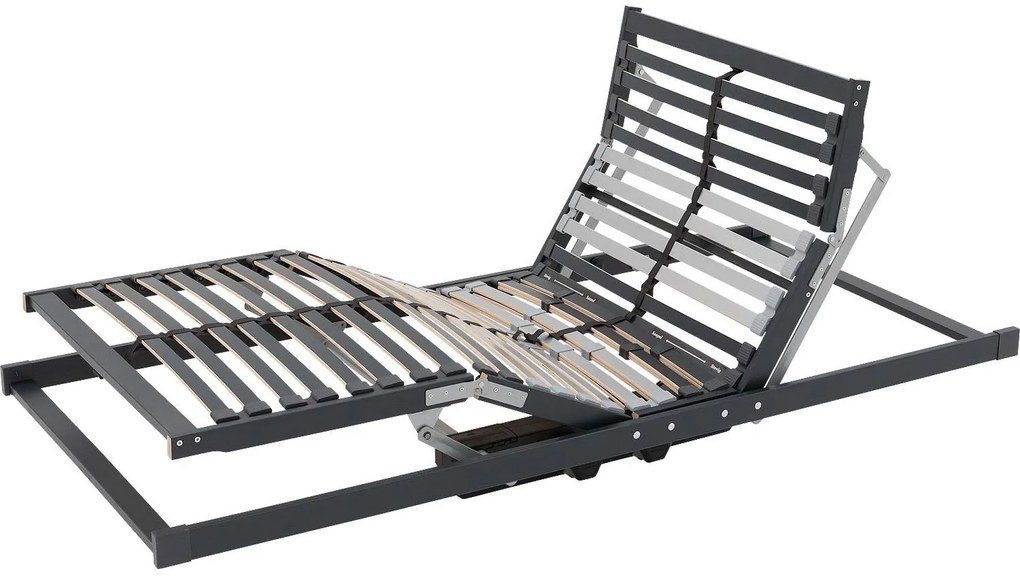 Goossens Basic Lattenbodem Base, Lattenbodem inzet 28 lats 70 x 210 cm electrisch verstelbaar