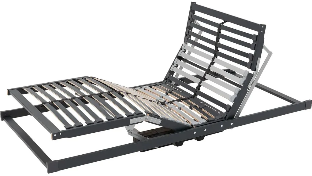 Goossens Basic Lattenbodem Base, Lattenbodem inzet 28 lats 90 x 200 cm electrisch verstelbaar