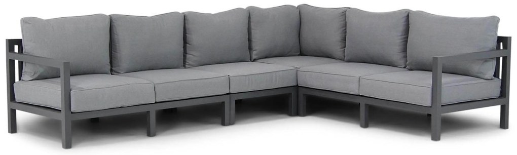 Hoek loungeset 6 personen Aluminium Grijs  Lifestyle Garden Furniture Lagos