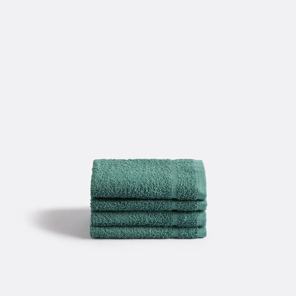 Set van 4 gastendoekjes in badstof 600 g/m², Zavara