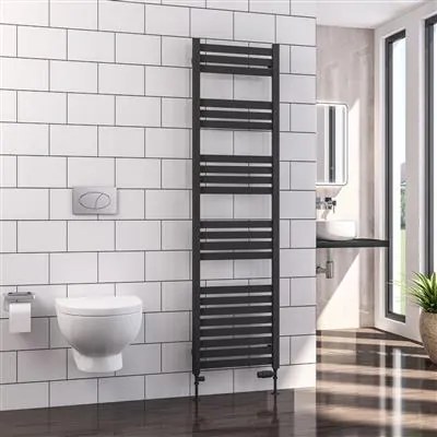 Eastbrook Defford handdoekradiator 50x180cm 892W antraciet