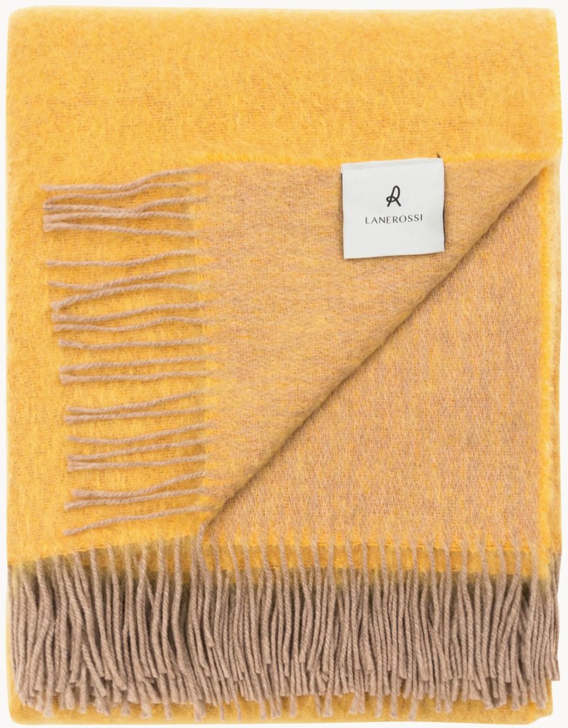 Plaid Rossi Story van scheerwol