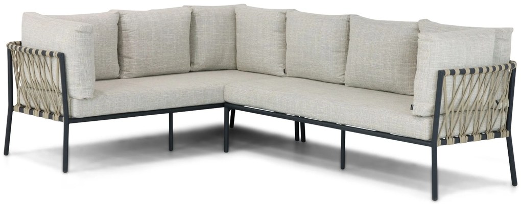 Dining Loungeset 7 personen Aluminium/rope Grijs Lifestyle Garden Furniture Cordani