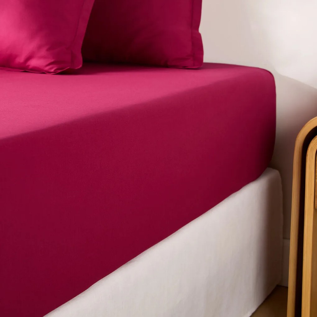 Hoeslaken perkal katoen, 80 draden, 30 cm kop, Scenario