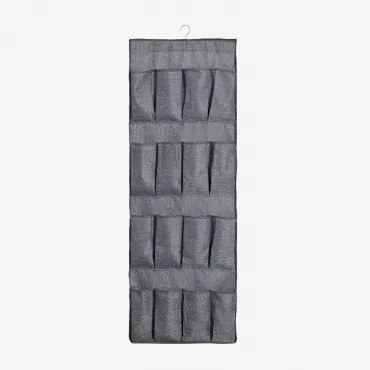 Hangende Organizer Met Metalen Hanger Klere Grijs & ↑145 Cm - Sklum