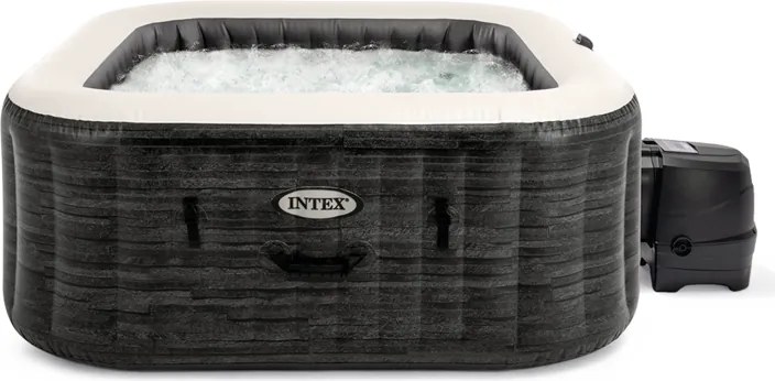 Intex PureSpa Jet &amp; Bubble Deluxe Greystone opblaasbare spa - 6 personen