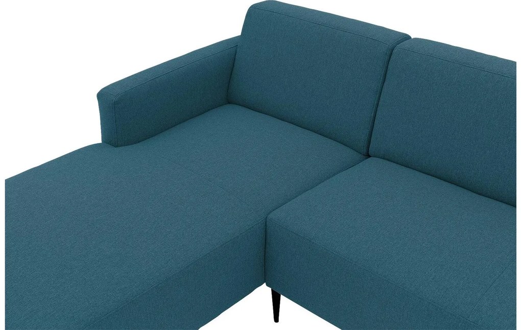 Goossens  Key West blauw, stof, 2,5-zits, modern design