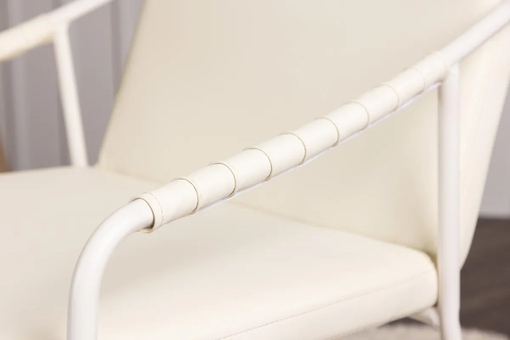 Jörn Eetkamerstoel - Mattias  - Beige - PU-Leer  - Jörn