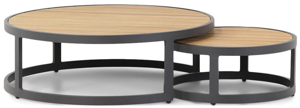 Hoek loungeset 5 personen Aluminium/Rope Taupe Coco Romeo/Westfield