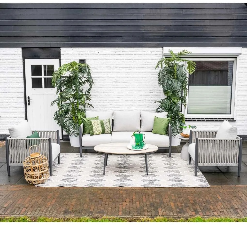 Garden Impressions Tavira loungeset 3-delig - grey sand