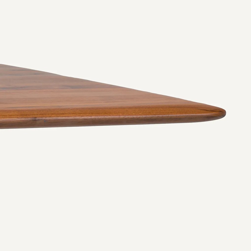 Tafel in massief notenhout en fineer L220 cm, Minela