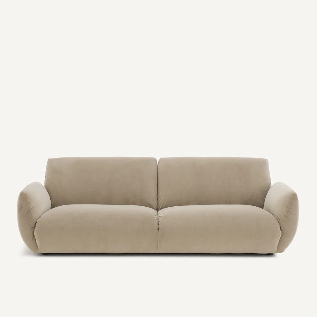 Bank in stonewashed fluweel, SPOGANO