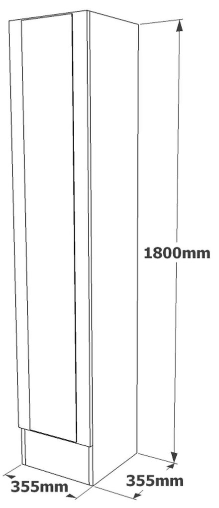 Halmeubel Ron spiegel rechts | Kalune Design
