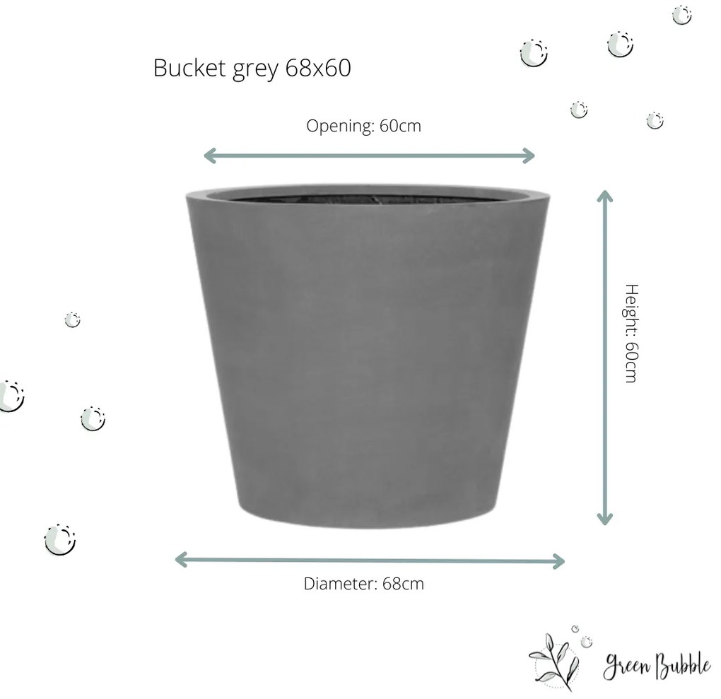 Pot Bucket Grey